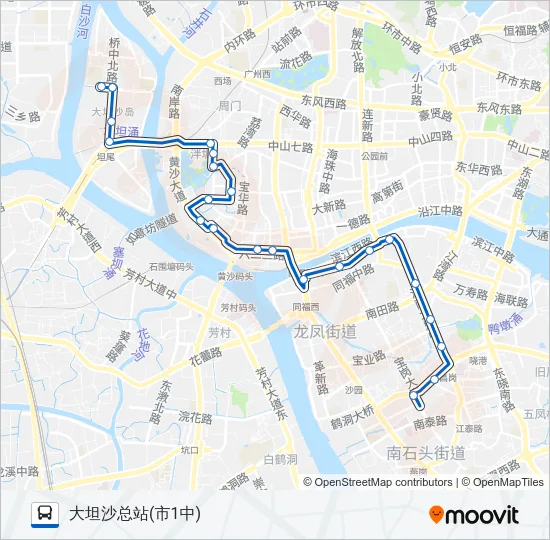 25路 Bus Line Map