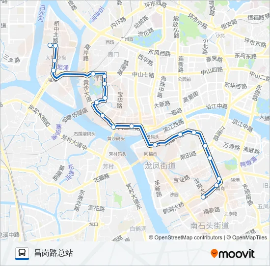 公交25路的线路图