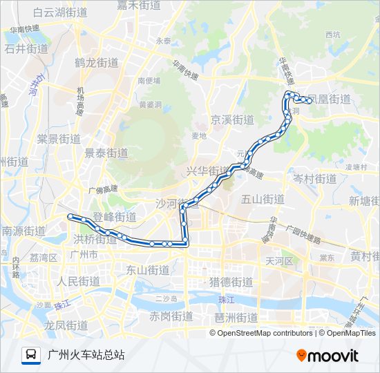 公交30路的线路图