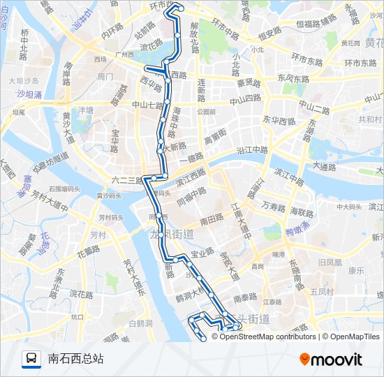 公交31路的线路图