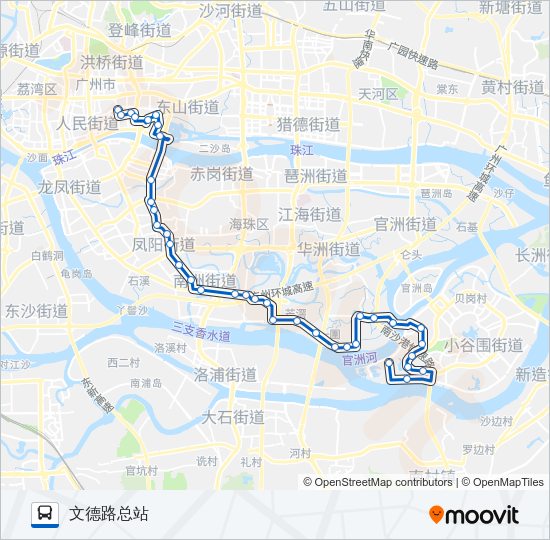 公交35路的线路图