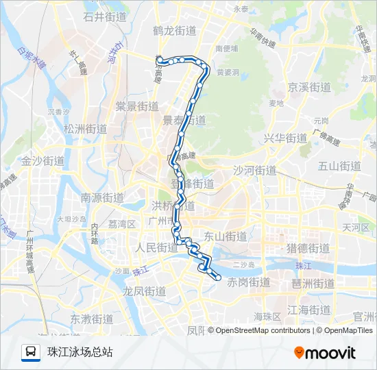 36路 Bus Line Map