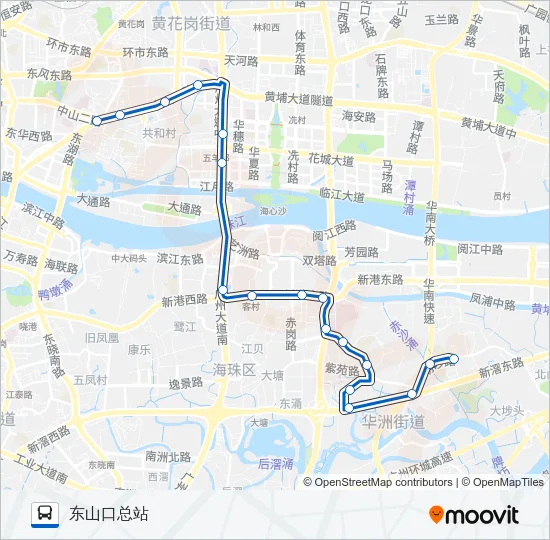 37路 Bus Line Map