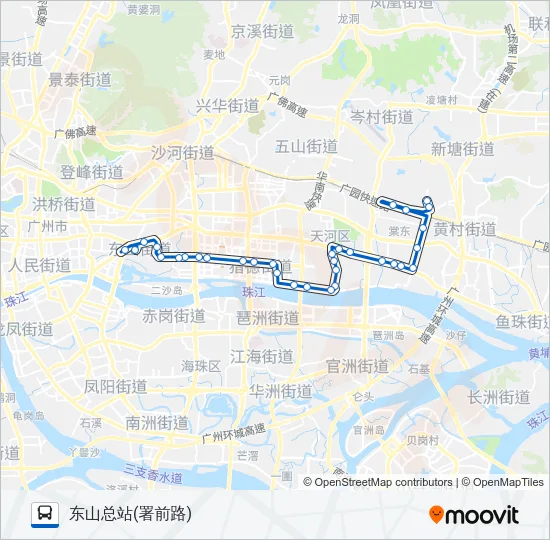 40路 Bus Line Map