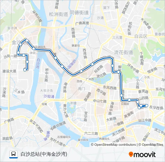 42路 Bus Line Map