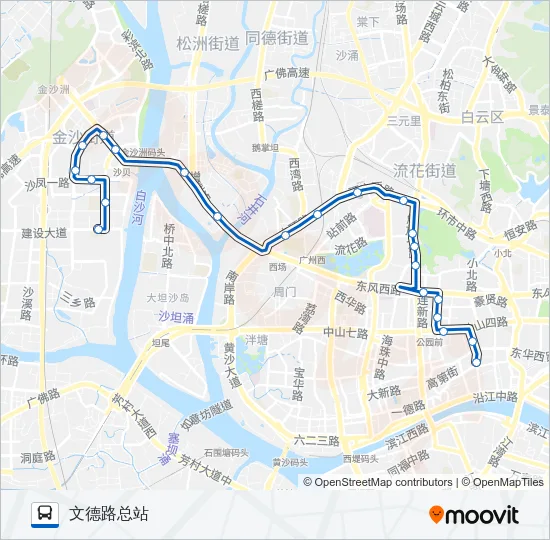 42路 Bus Line Map