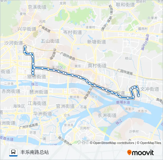 43路 Bus Line Map