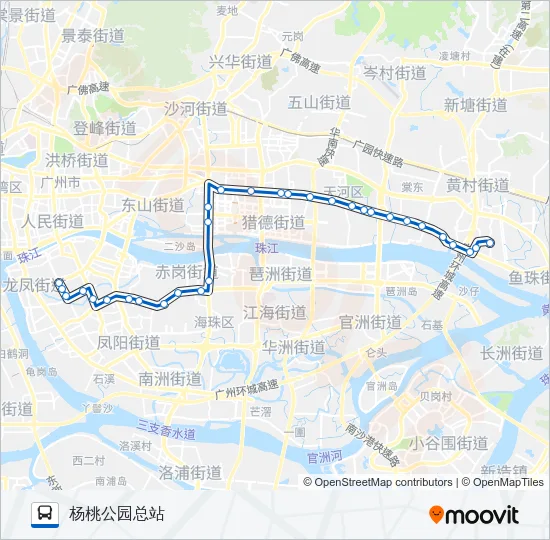 53路 Bus Line Map