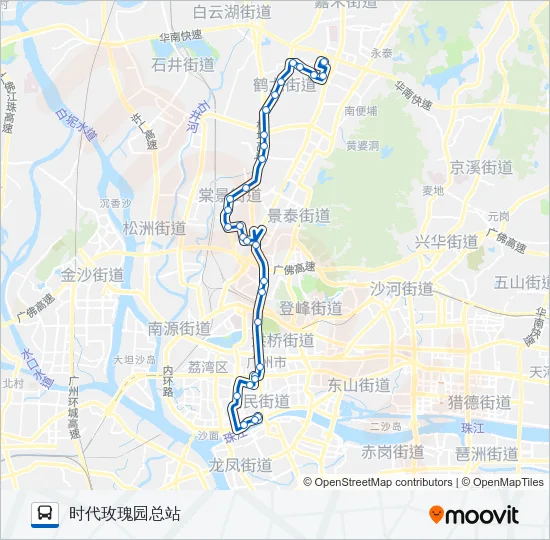 58路 Bus Line Map