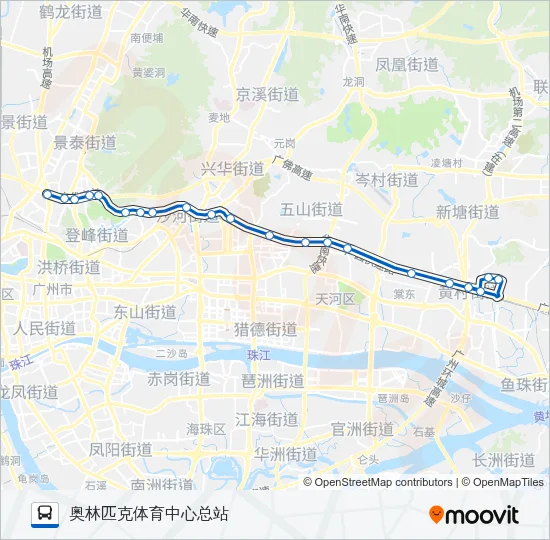 60路 Bus Line Map