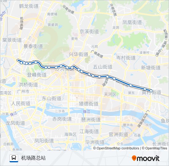 公交60路的线路图