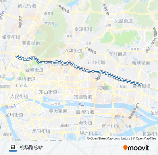 公交60路的线路图