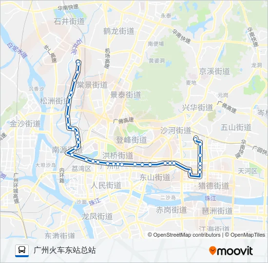 62路 Bus Line Map