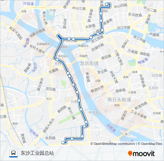 64路 Bus Line Map
