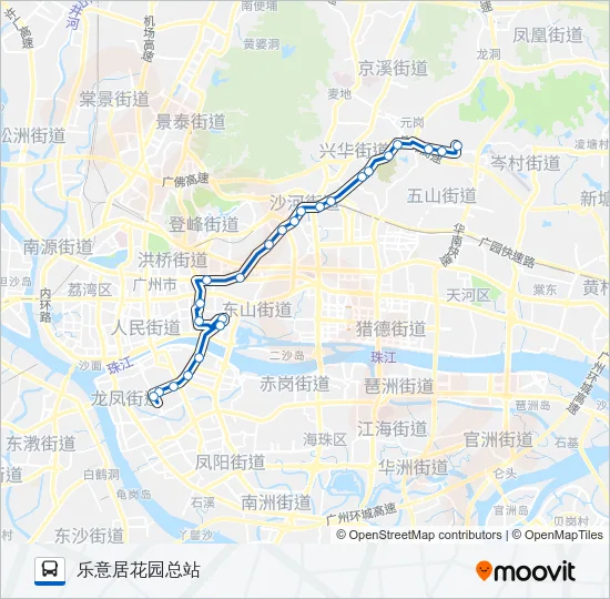65路 Bus Line Map