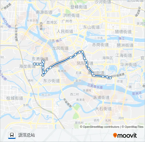 70路 Bus Line Map