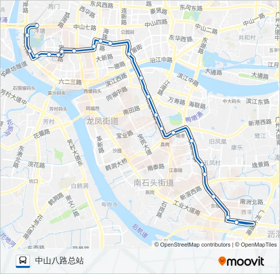 82路 Bus Line Map