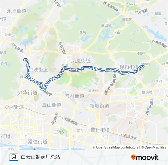 83路 Bus Line Map