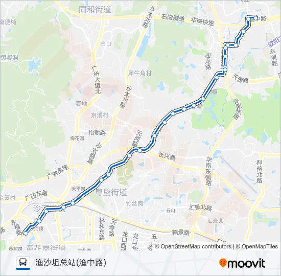 84路 Bus Line Map