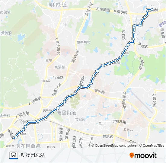 84路 Bus Line Map