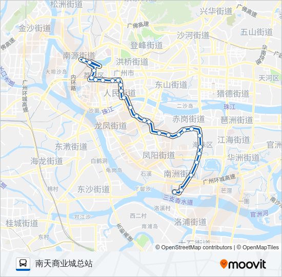 公交88路的线路图