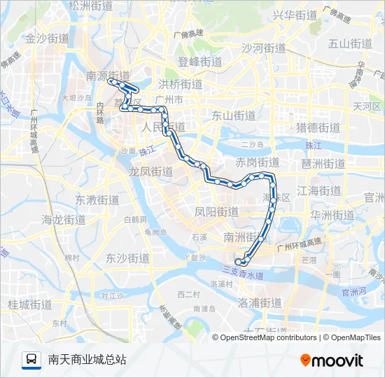 88路 Bus Line Map