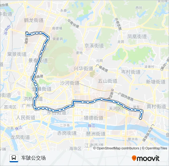 夜9路 Bus Line Map