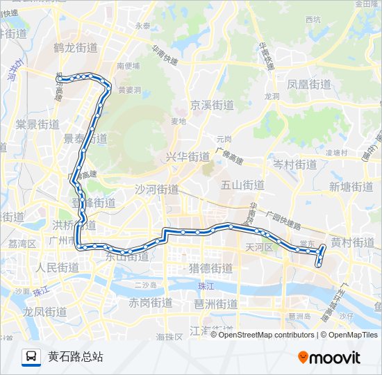 公交夜9路的线路图