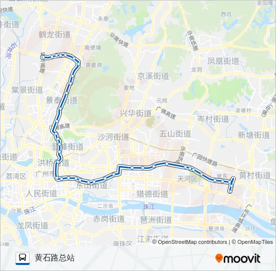 夜9路 Bus Line Map