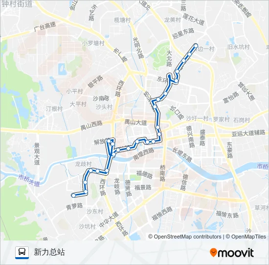 番2路 Bus Line Map