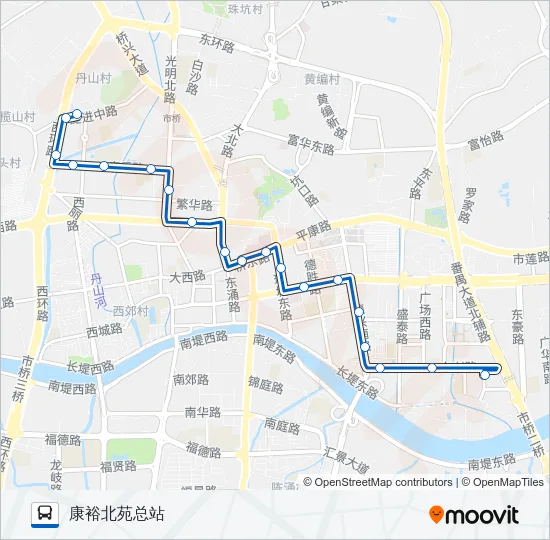 番4路 Bus Line Map
