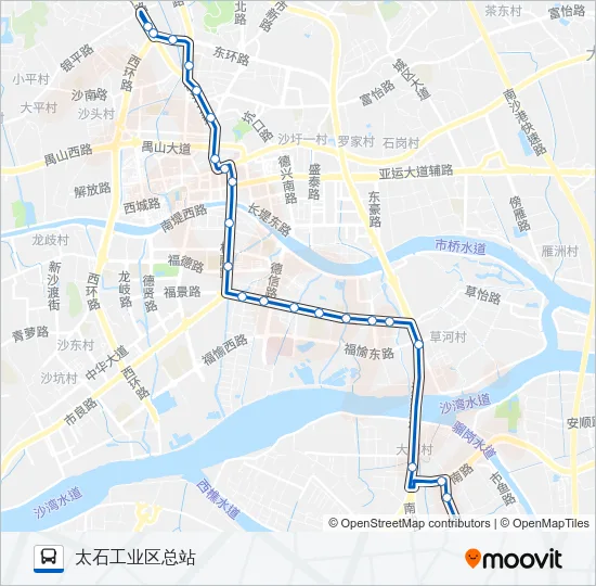 番5路 Bus Line Map