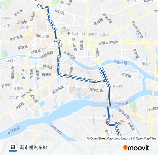 番5路 Bus Line Map