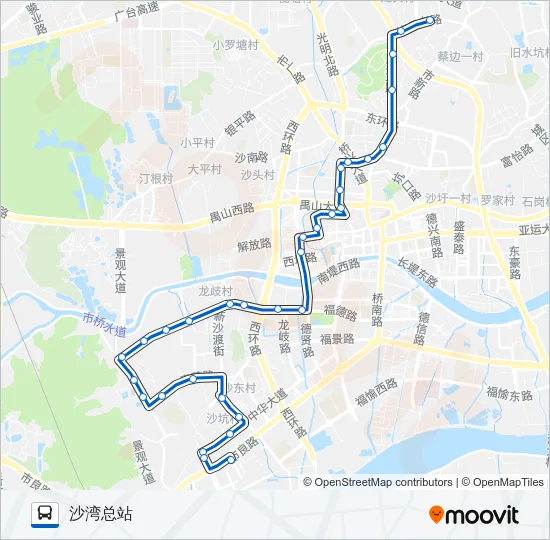 番7路 Bus Line Map