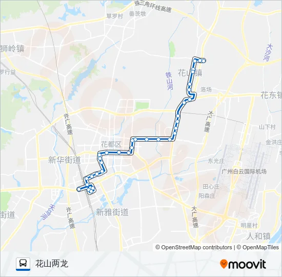 花4路 Bus Line Map
