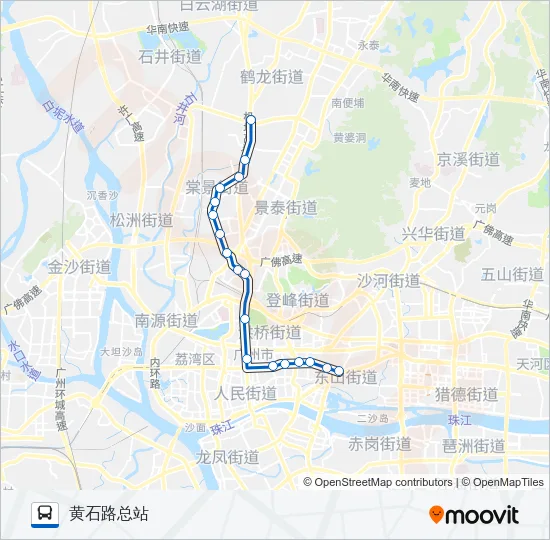 108路 Bus Line Map