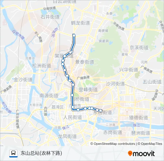 108路 Bus Line Map