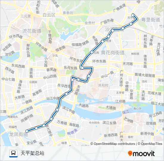112路 Bus Line Map