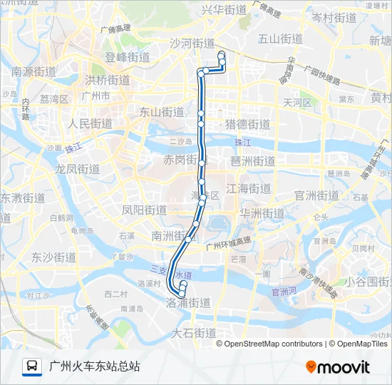 122路 Bus Line Map