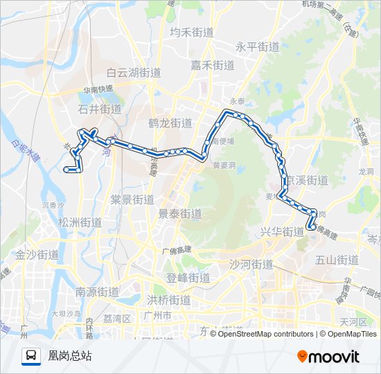 公交126路的线路图