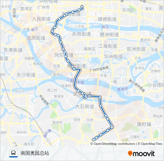 129路 Bus Line Map
