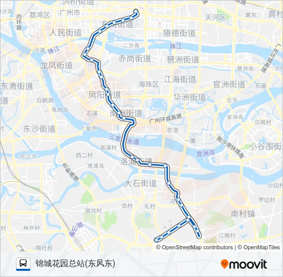 129路 Bus Line Map