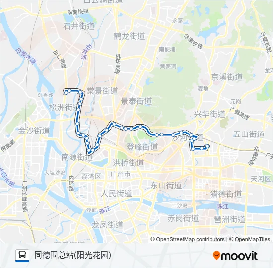 175路 Bus Line Map