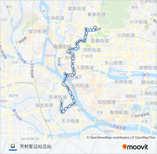 181路 Bus Line Map
