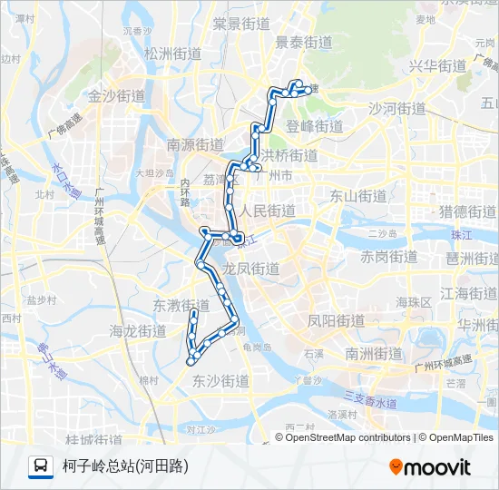 181路 Bus Line Map