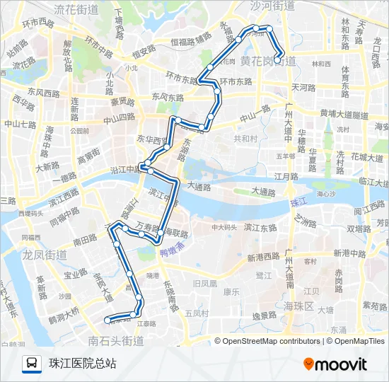 192路 Bus Line Map