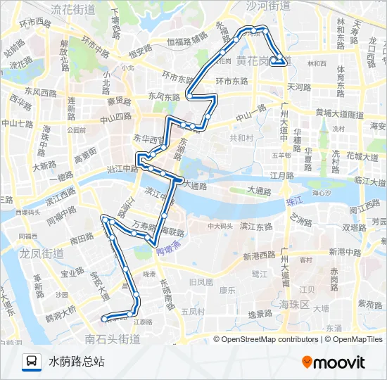 192路 Bus Line Map