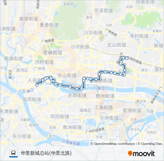 公交194路的线路图