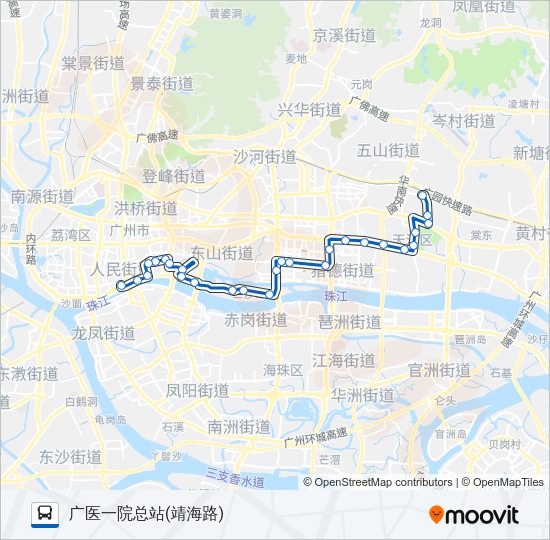 公交194路的线路图