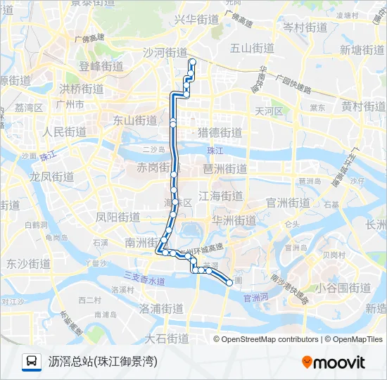195路 Bus Line Map